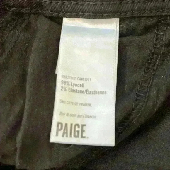PAIGE Anessa tie waist shirts , sz  27 - Picture 6 of 8